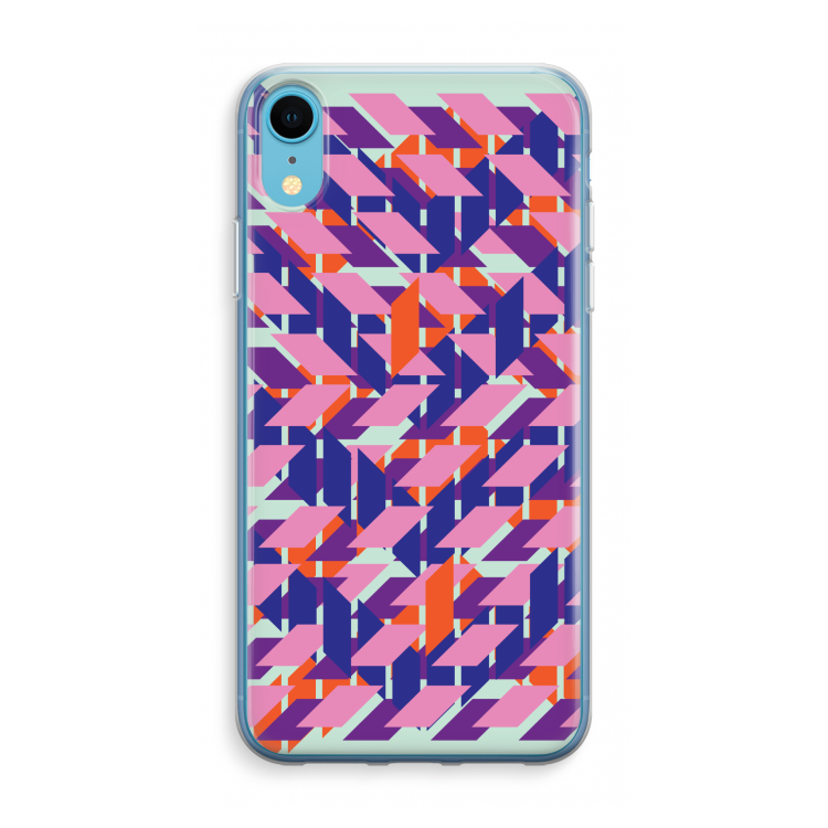 Skew Blush 3: iPhone XR Transparant Hoesje
