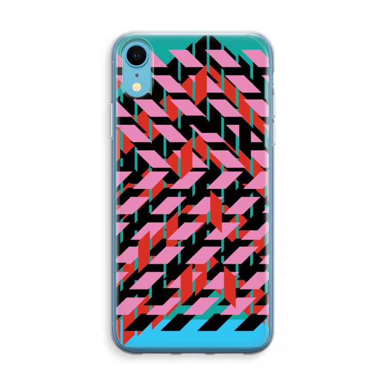 Skew Blush 2: iPhone XR Transparant Hoesje