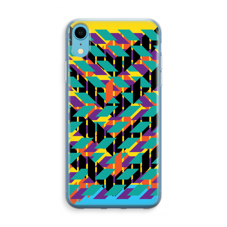 Skew Bee 1: iPhone XR Transparant Hoesje