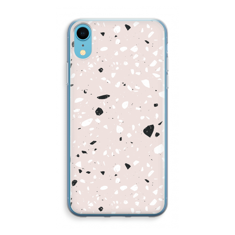 Terrazzo N°20: iPhone XR Transparant Hoesje