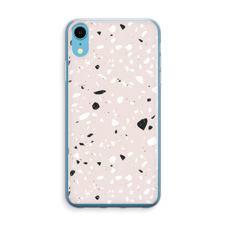 Terrazzo N°20: iPhone XR Transparant Hoesje