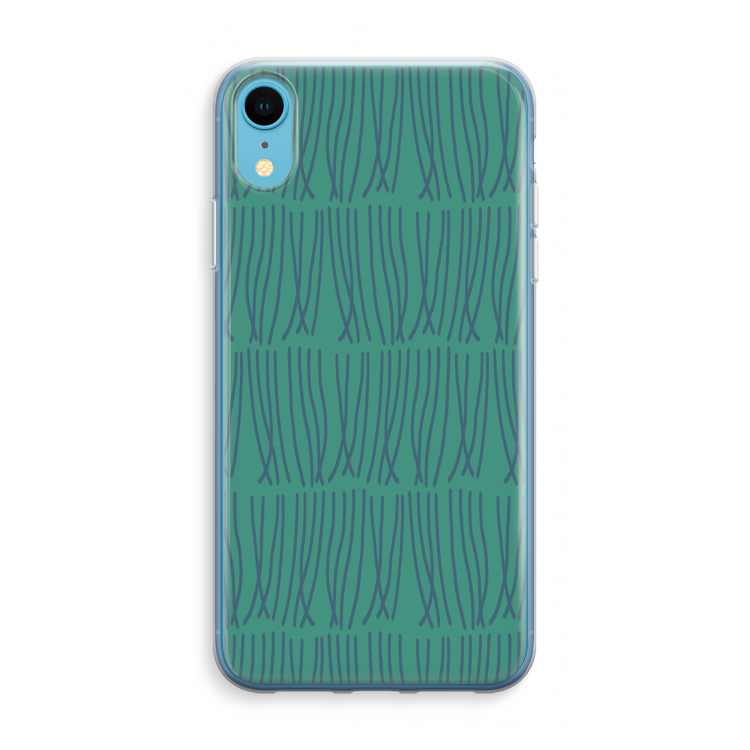 Swirls: iPhone XR Transparant Hoesje