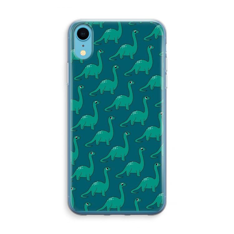 Diplodocus: iPhone XR Transparant Hoesje