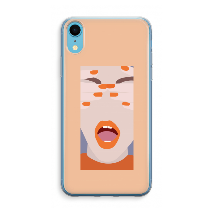 Surprise: iPhone XR Transparant Hoesje