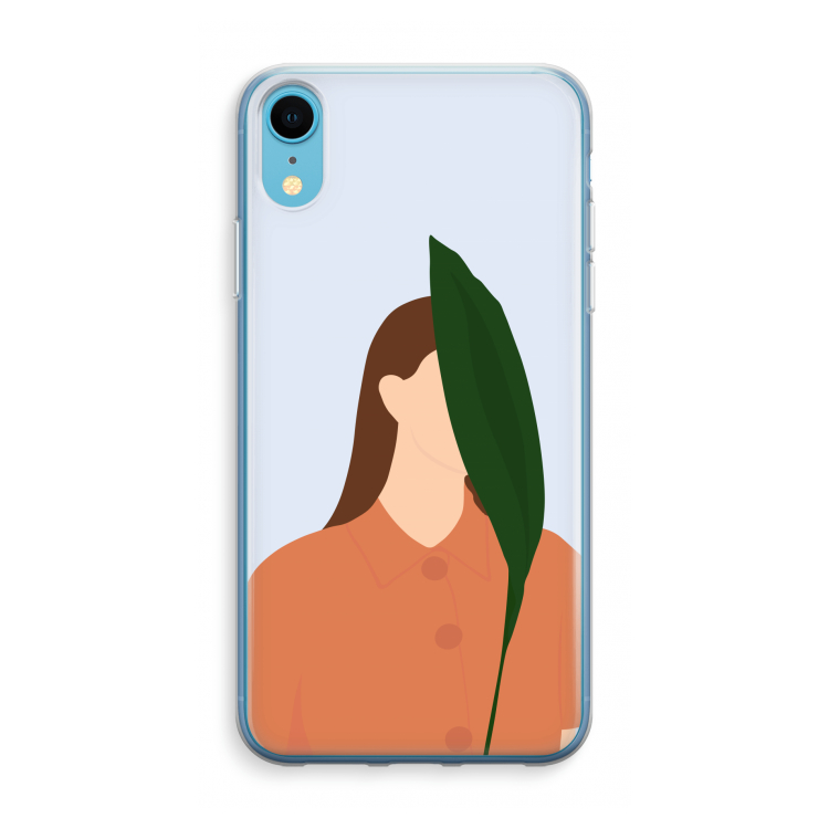 Leaf: iPhone XR Transparant Hoesje