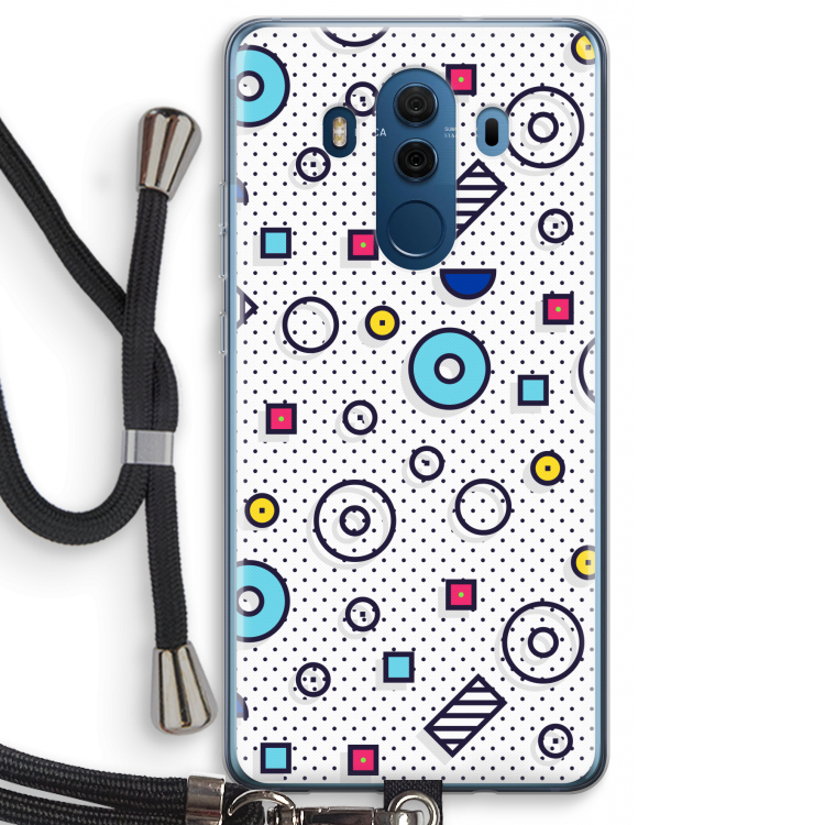 8-bit N°9: Huawei Mate 10 Pro Transparant Hoesje met koord
