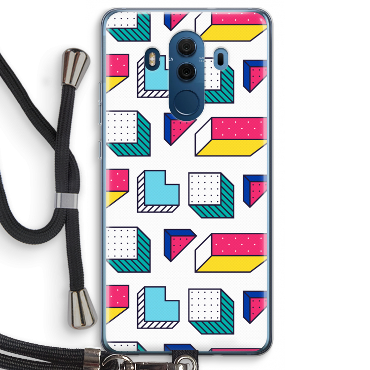 8-bit N°7: Huawei Mate 10 Pro Transparant Hoesje met koord