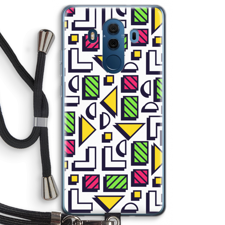 8-bit N°4: Huawei Mate 10 Pro Transparant Hoesje met koord