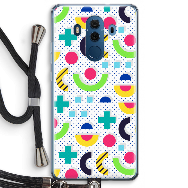 8-bit N°1: Huawei Mate 10 Pro Transparant Hoesje met koord