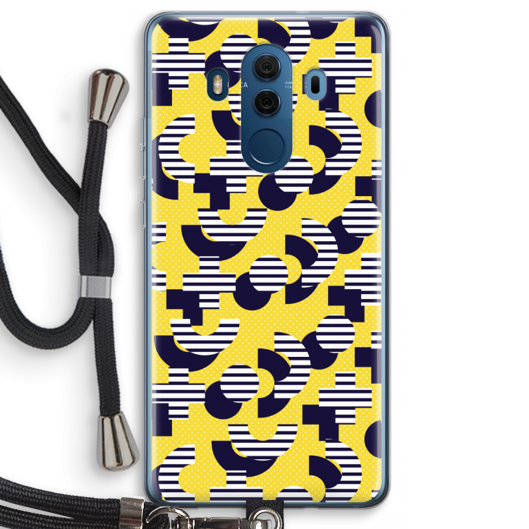 8-bit N°3: Huawei Mate 10 Pro Transparant Hoesje met koord