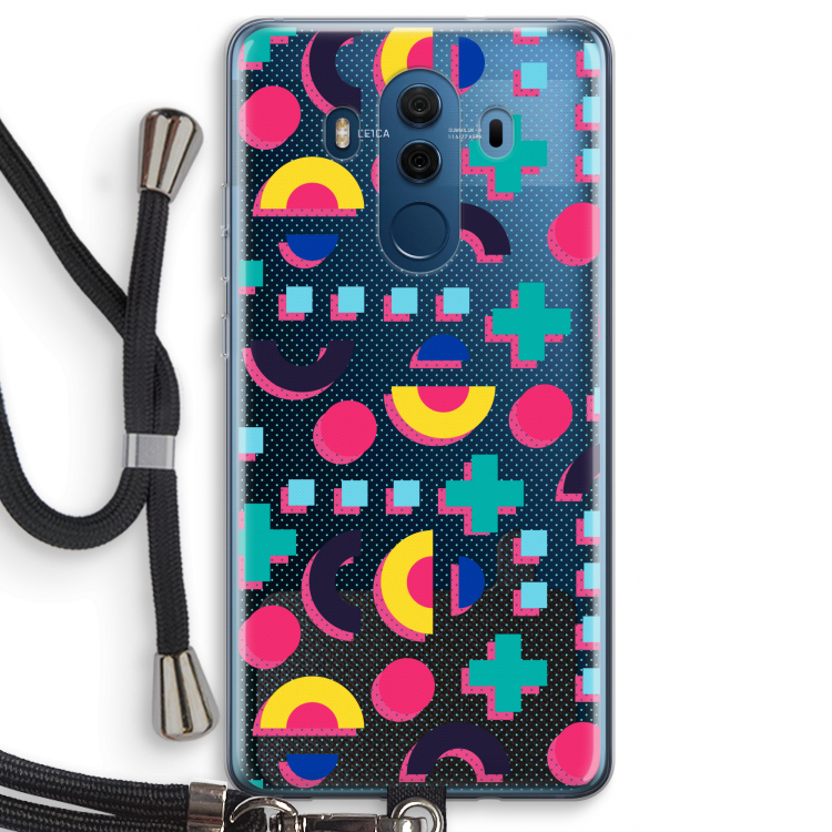8-bit N°2: Huawei Mate 10 Pro Transparant Hoesje met koord