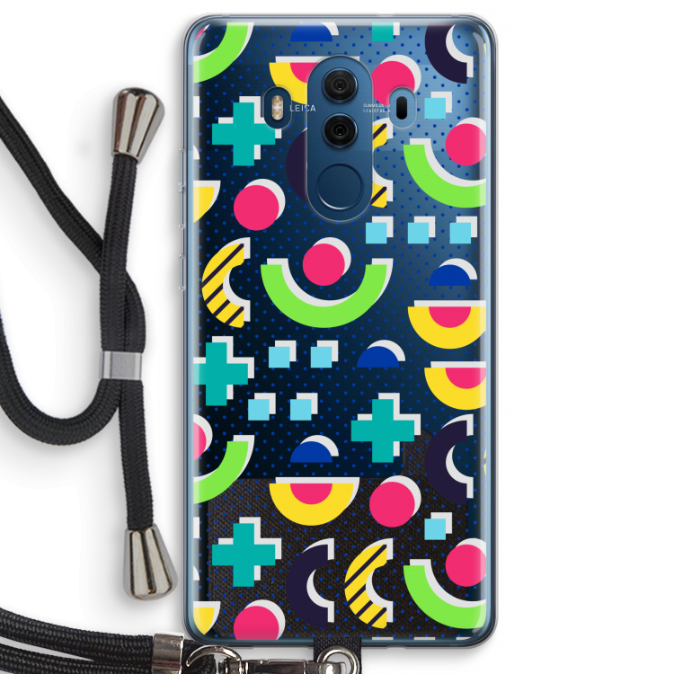 8-bit N°1: Huawei Mate 10 Pro Transparant Hoesje met koord