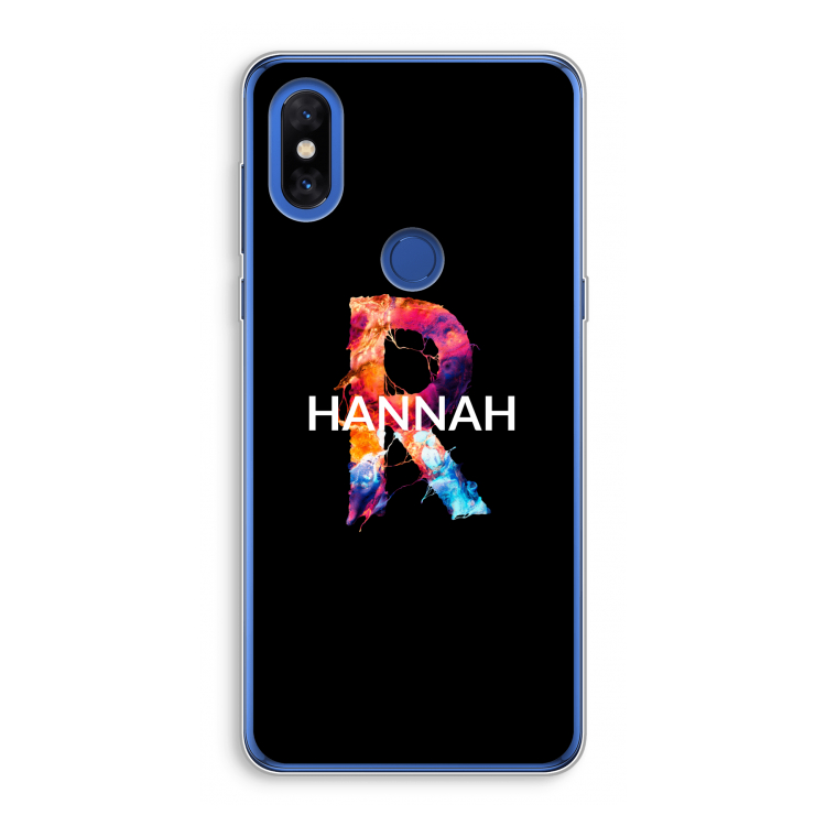 Abstract Spectrum: Xiaomi Mi Mix 3 Transparant Hoesje