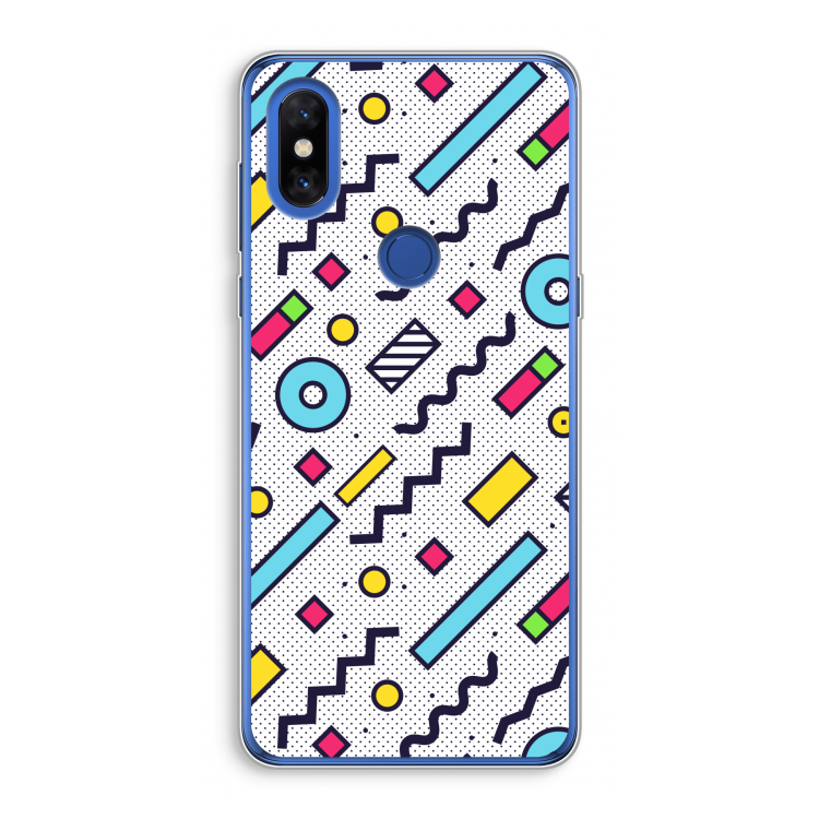 8-bit N°8: Xiaomi Mi Mix 3 Transparant Hoesje