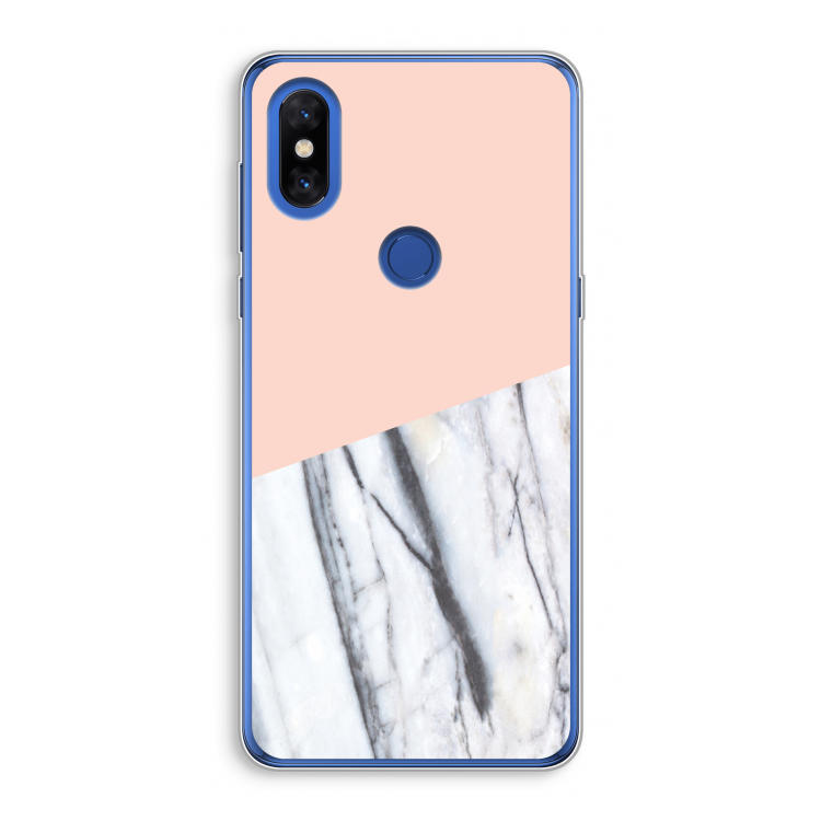 A touch of peach: Xiaomi Mi Mix 3 Transparant Hoesje
