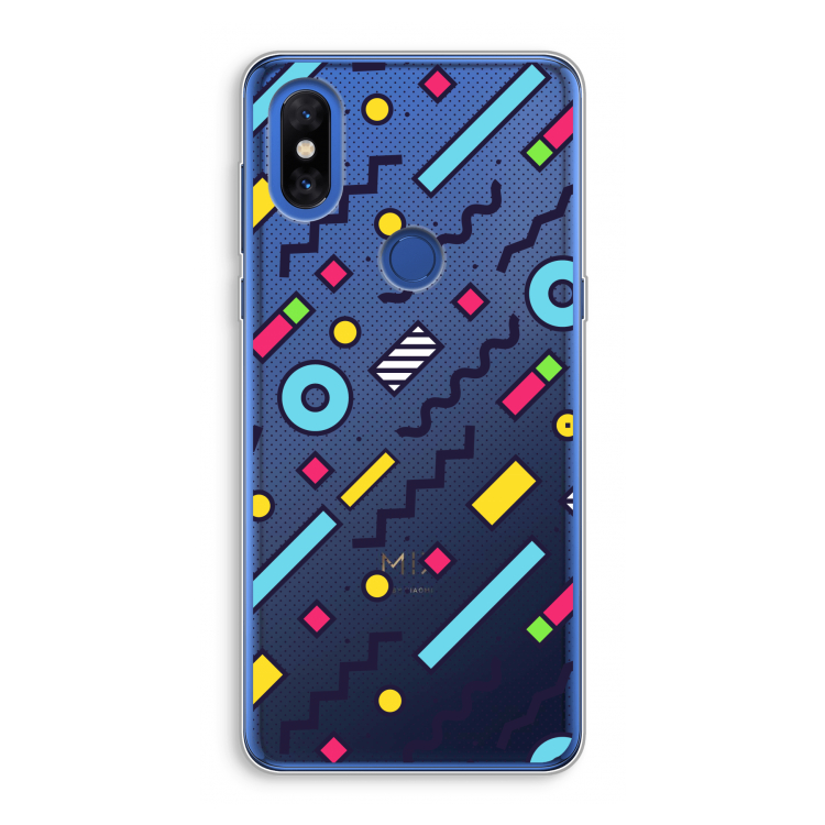 8-bit N°8: Xiaomi Mi Mix 3 Transparant Hoesje