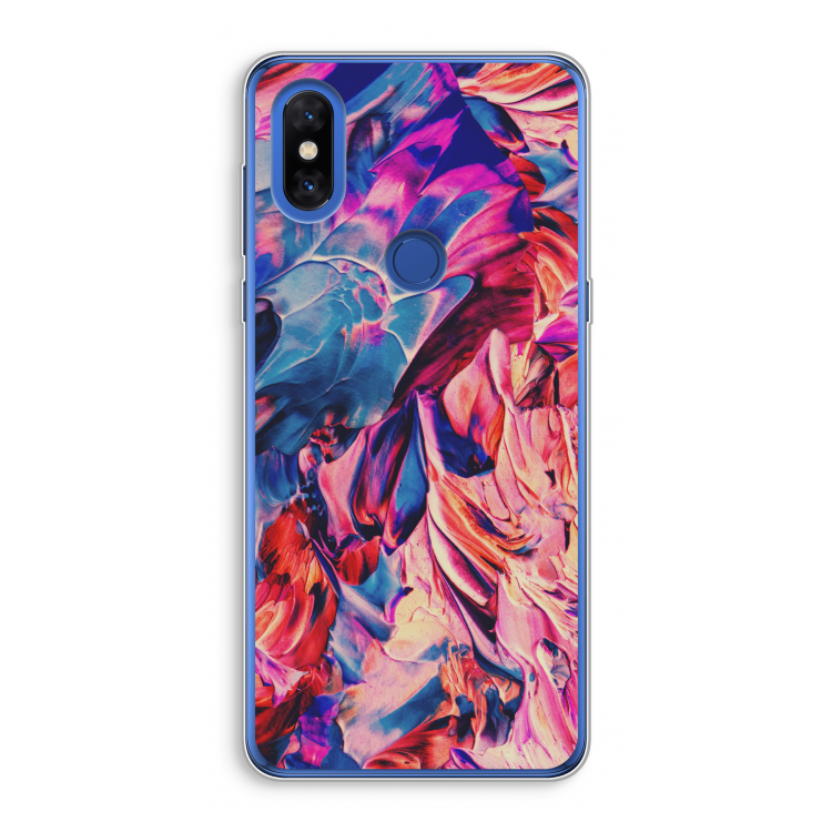 Pink Orchard: Xiaomi Mi Mix 3 Transparant Hoesje