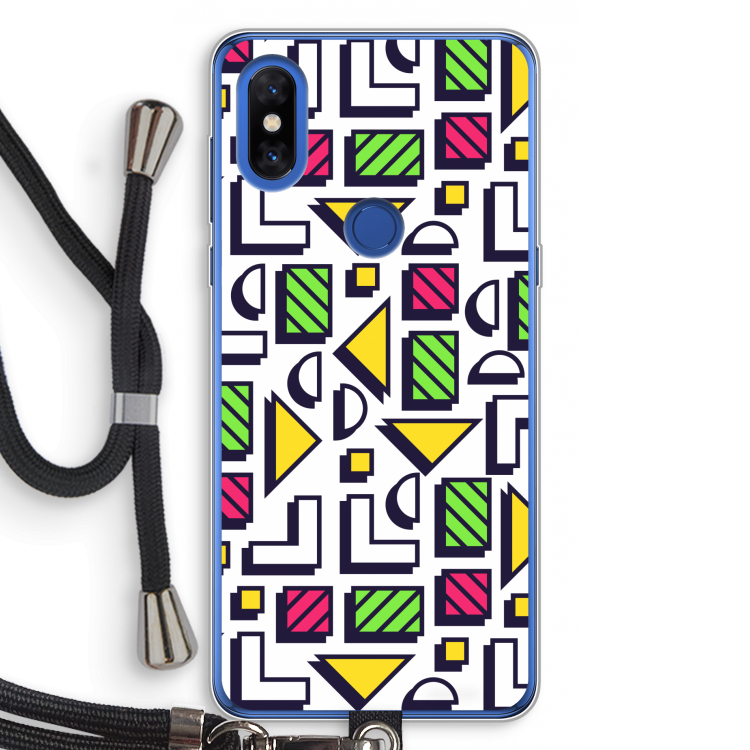 8-bit N°4: Xiaomi Mi Mix 3 Transparant Hoesje met koord