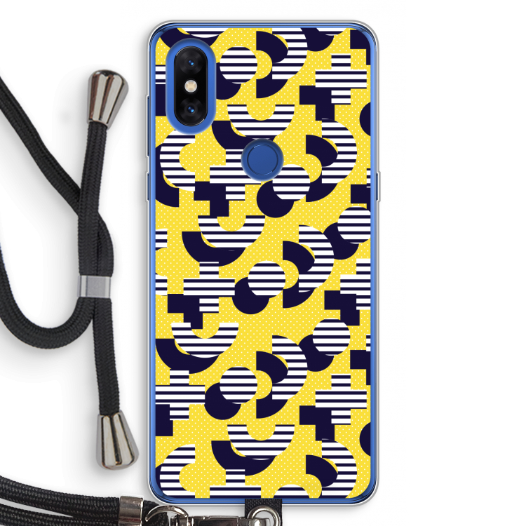8-bit N°3: Xiaomi Mi Mix 3 Transparant Hoesje met koord