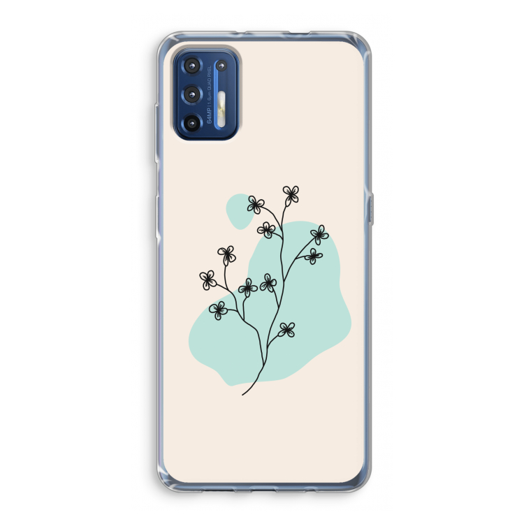 Love your petals: Motorola Moto G9 Plus Transparant Hoesje