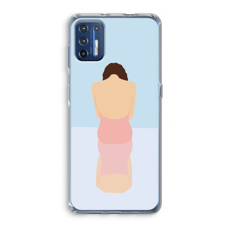 Mirror: Motorola Moto G9 Plus Transparant Hoesje