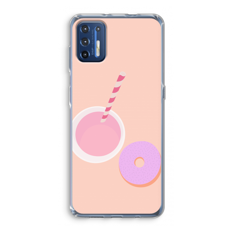 Donut: Motorola Moto G9 Plus Transparant Hoesje