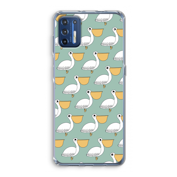 Pelican: Motorola Moto G9 Plus Transparant Hoesje