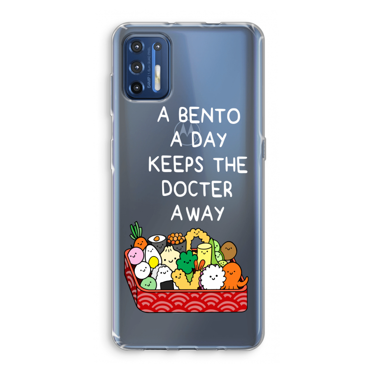 Bento a day: Motorola Moto G9 Plus Transparant Hoesje