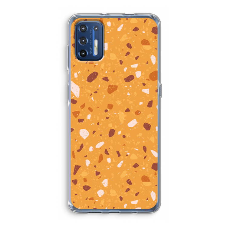 Terrazzo N°24: Motorola Moto G9 Plus Transparant Hoesje