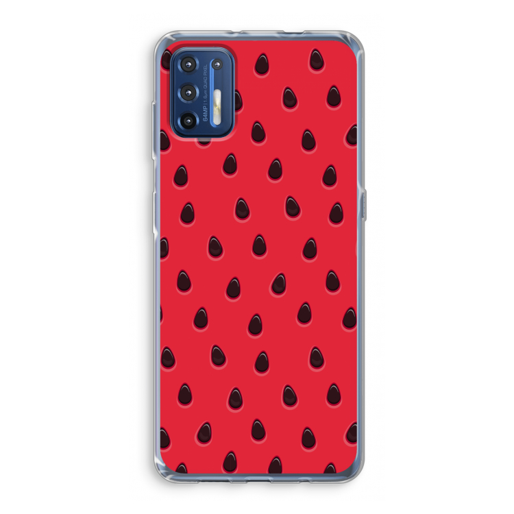 Watermelon: Motorola Moto G9 Plus Transparant Hoesje