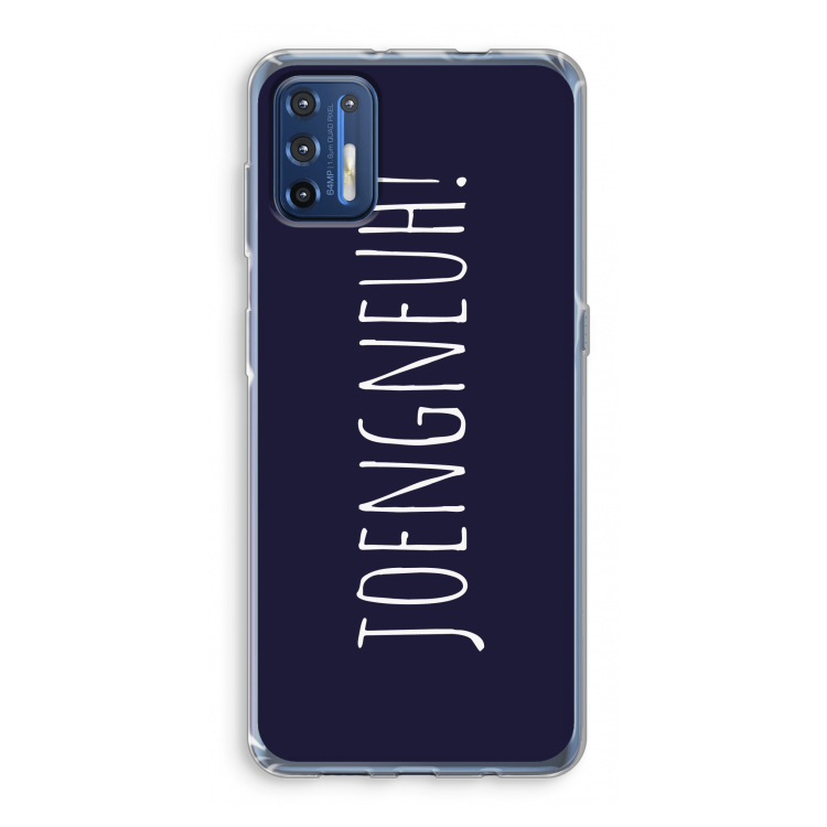 Joengneuh!: Motorola Moto G9 Plus Transparant Hoesje
