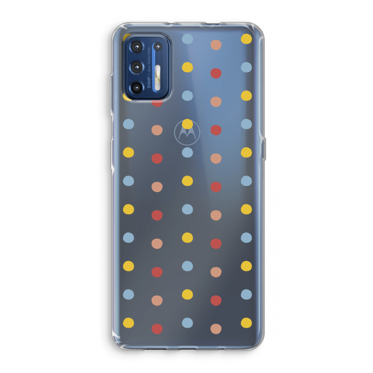 Bollen: Motorola Moto G9 Plus Transparant Hoesje