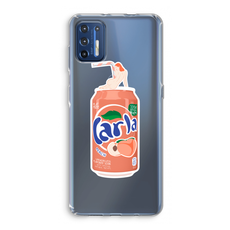 S(peach)less: Motorola Moto G9 Plus Transparant Hoesje