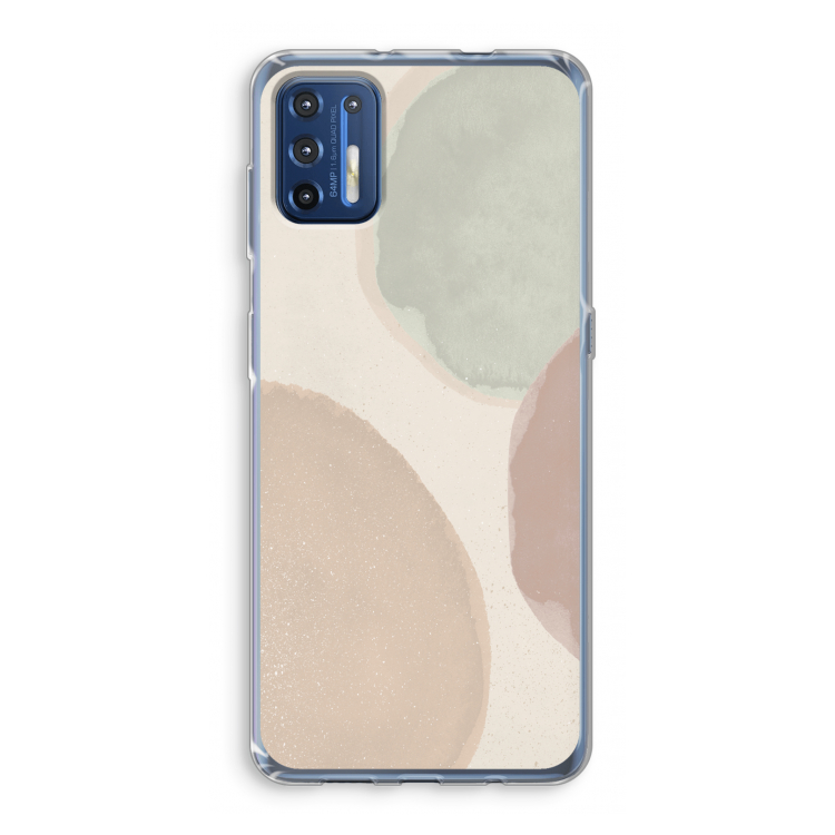 Geo #8: Motorola Moto G9 Plus Transparant Hoesje