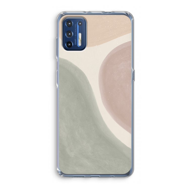 Geo #6: Motorola Moto G9 Plus Transparant Hoesje