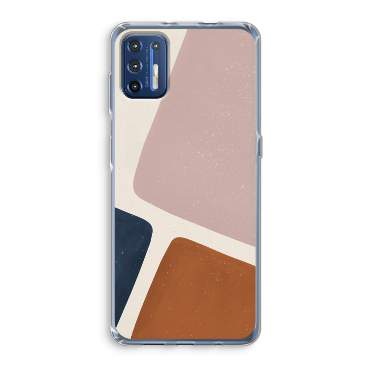 Geo #2: Motorola Moto G9 Plus Transparant Hoesje