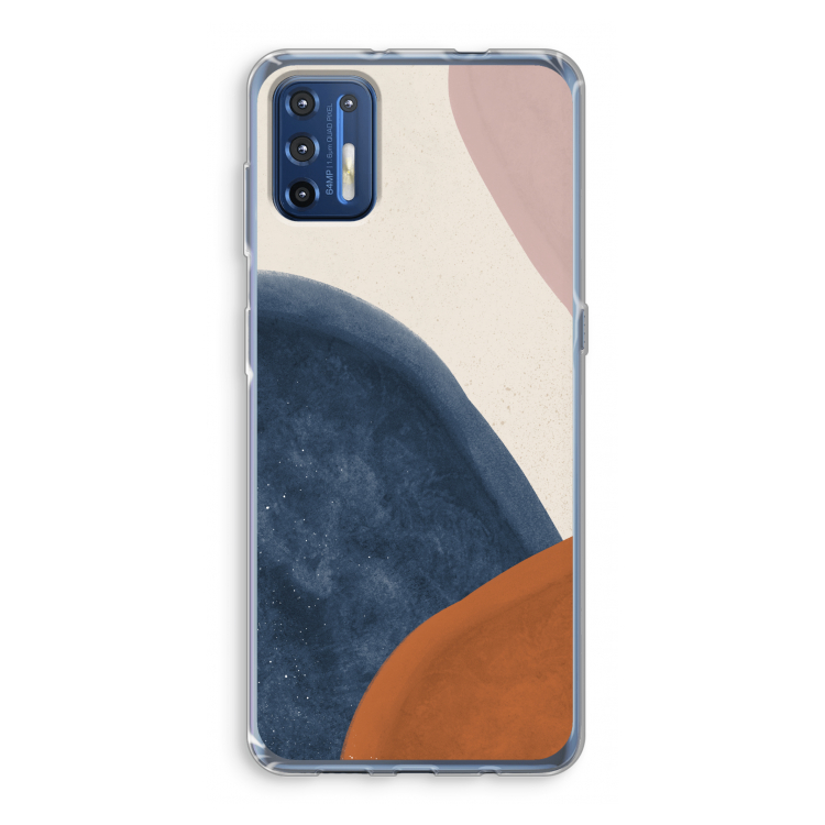 Geo #1: Motorola Moto G9 Plus Transparant Hoesje