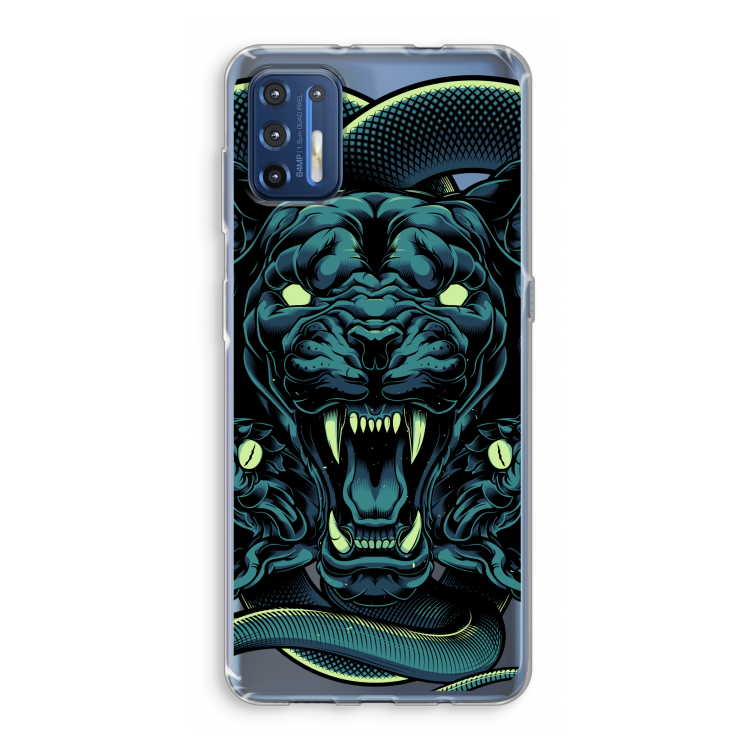 Cougar and Vipers: Motorola Moto G9 Plus Transparant Hoesje