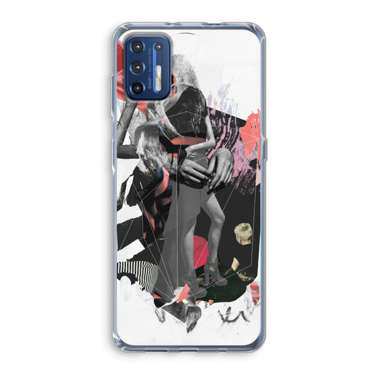 Dissimulation du réel: Motorola Moto G9 Plus Transparant Hoesje