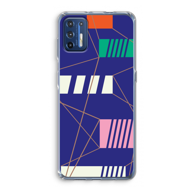 Gestalte 5: Motorola Moto G9 Plus Transparant Hoesje