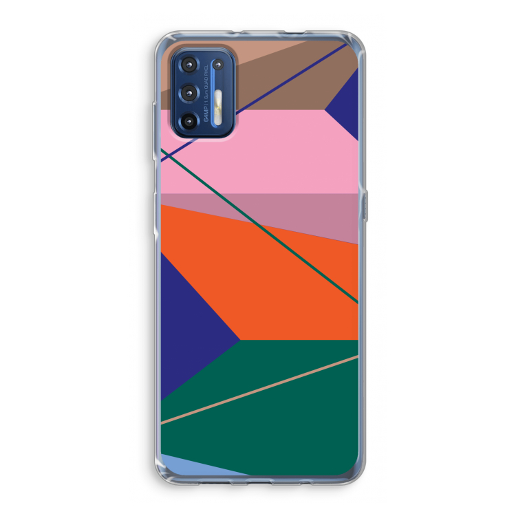 Gestalte 1: Motorola Moto G9 Plus Transparant Hoesje