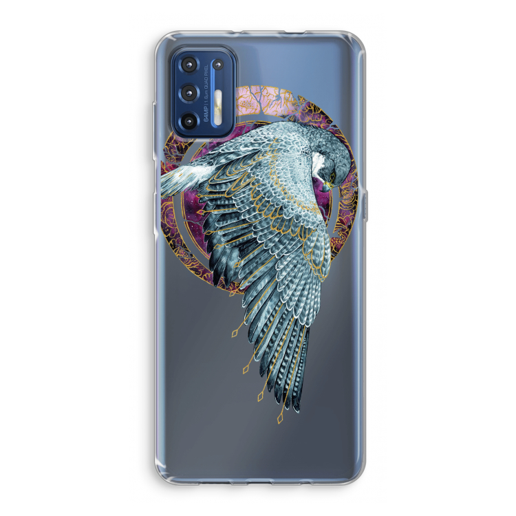 Golden Falcon: Motorola Moto G9 Plus Transparant Hoesje