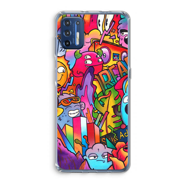 Dreams: Motorola Moto G9 Plus Transparant Hoesje