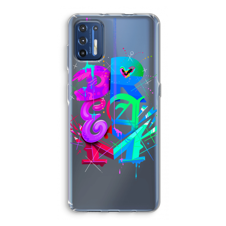 Dream: Motorola Moto G9 Plus Transparant Hoesje