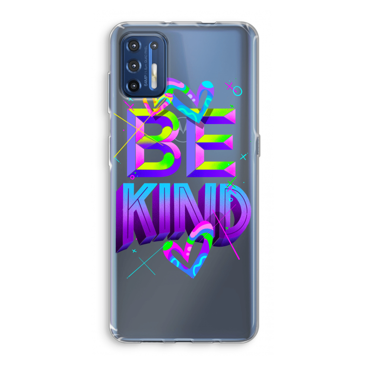 Be Kind: Motorola Moto G9 Plus Transparant Hoesje