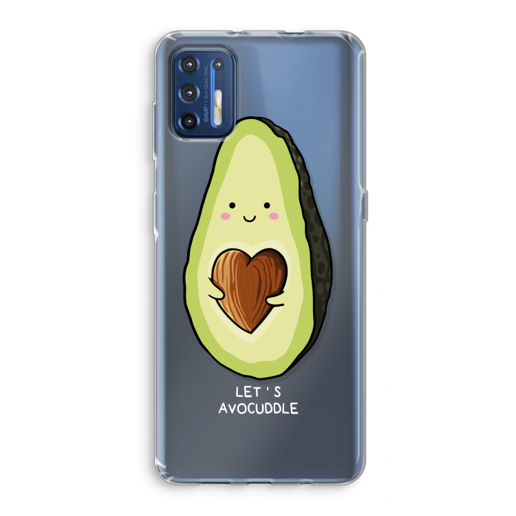 Avocuddle: Motorola Moto G9 Plus Transparant Hoesje