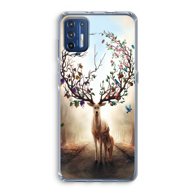 Seasons Change: Motorola Moto G9 Plus Transparant Hoesje