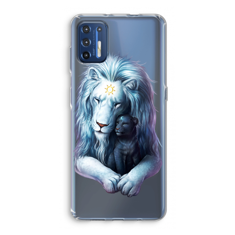 Child Of Light: Motorola Moto G9 Plus Transparant Hoesje