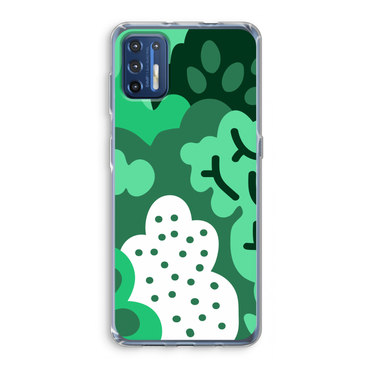 Bushes: Motorola Moto G9 Plus Transparant Hoesje