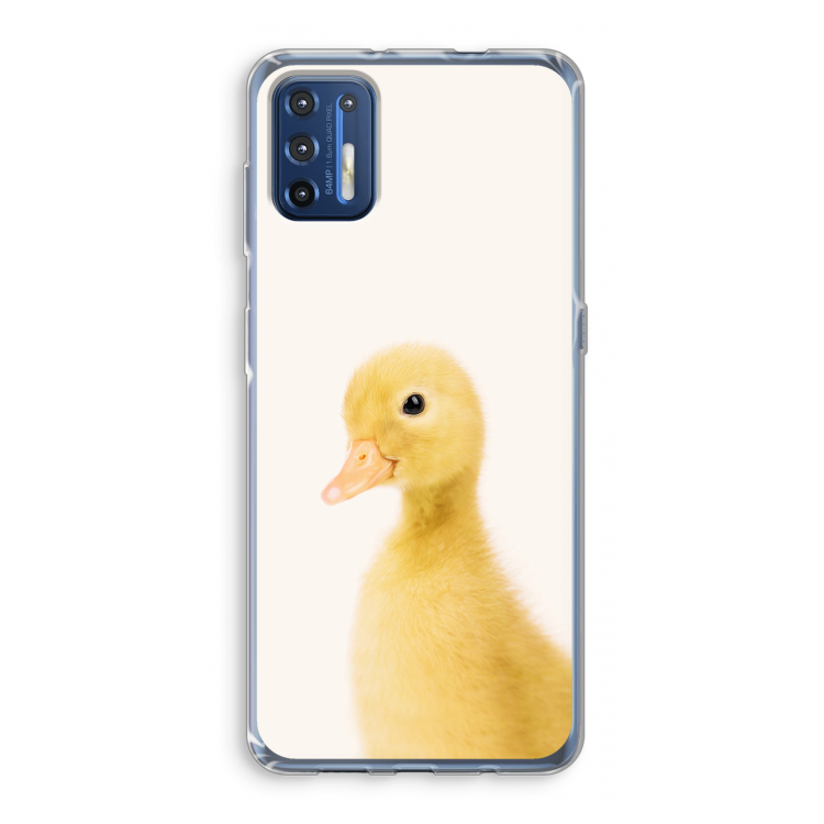 Duke: Motorola Moto G9 Plus Transparant Hoesje
